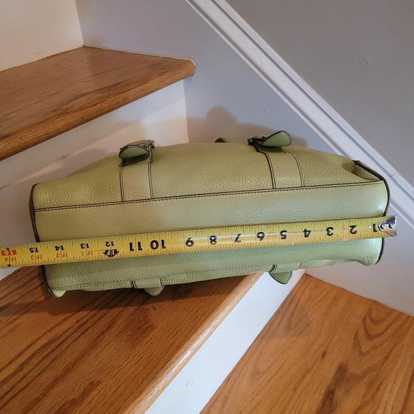 NWOT Cole Haan Light Green Leather Bag - Picture 3 of 13